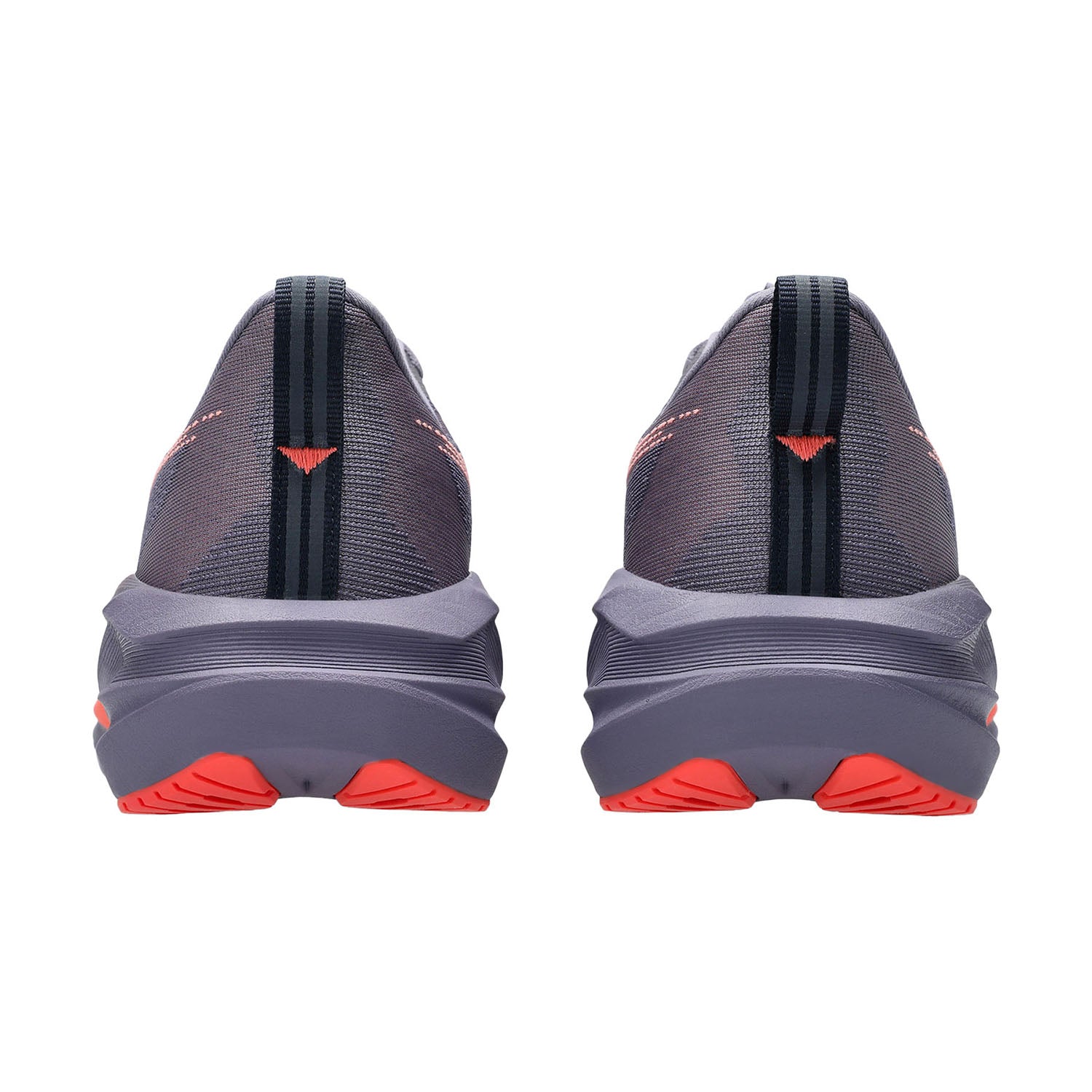 Womens Asics ASICS Novablast 5 (Neutral Support) Women's Athletic Shoes Greyish Purple/Coral Reef Greyish Purple/Coral Reef