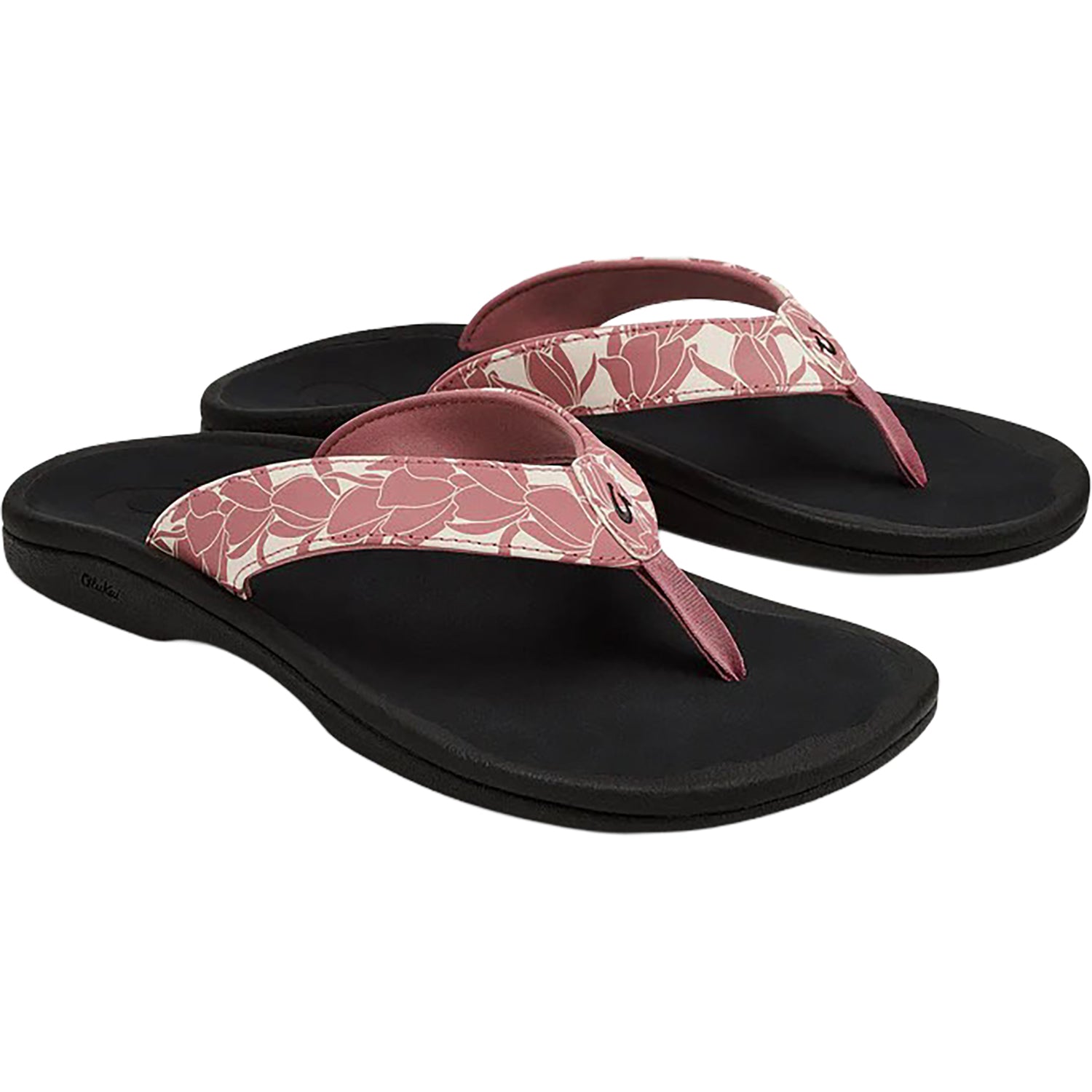 Womens Olukai Women's Olukai Ohana Coral Rose/Pa'i Coral Rose/Pa'i