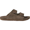 Mens Reef Men's Reef Ojai Two Bar Fossil Suede Fossil