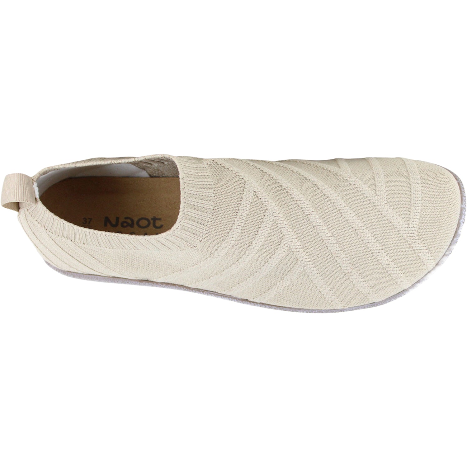 Womens Naot Naot Okahu Women's Slip Ons Taupe Gold Sparkle Knit Taupe Gold Sparkle Knit