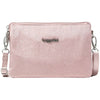Womens Baggallini Women's Baggallini The Only Mini Bag Blush Shimmer Nylon Blush Shimmer Nylon