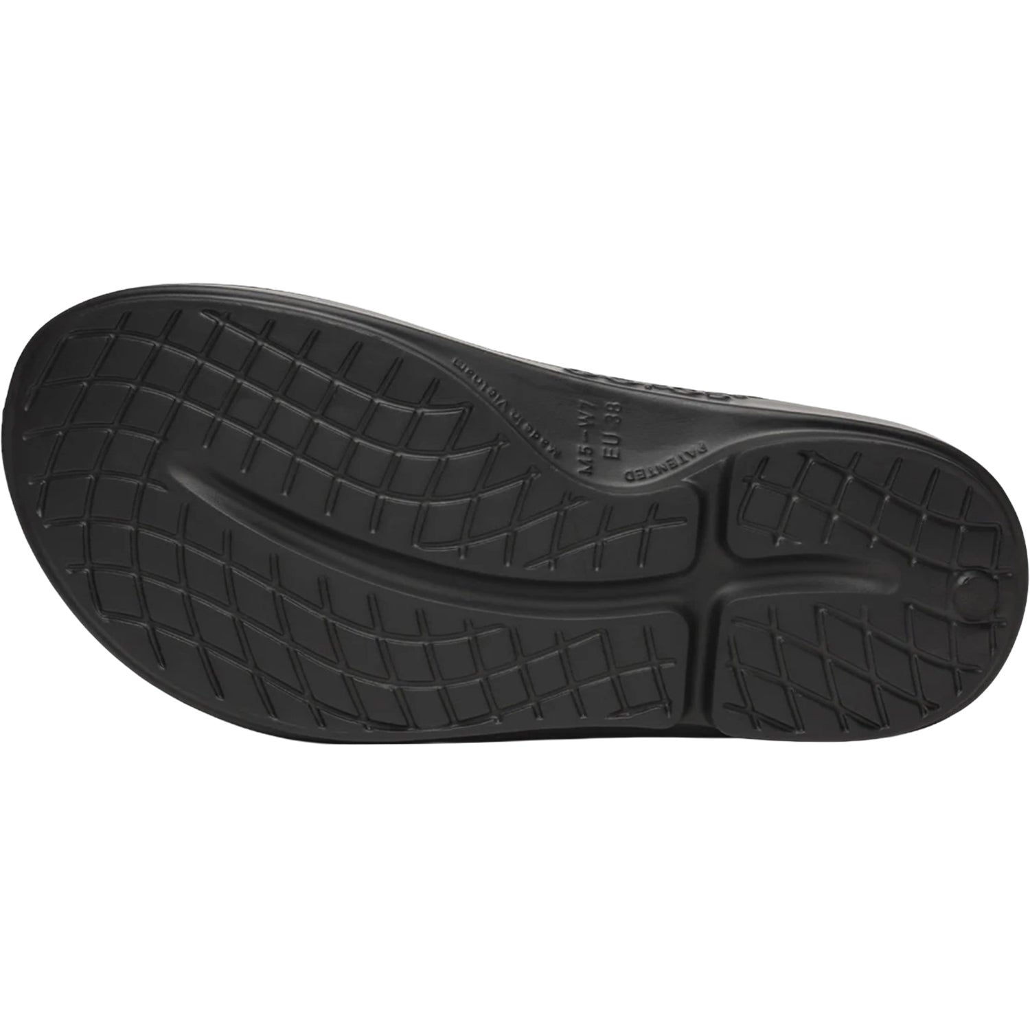 Womens Oofos OOFOS OOAhh Limited Women's Recovery Slides Black Blossom Black Blossom