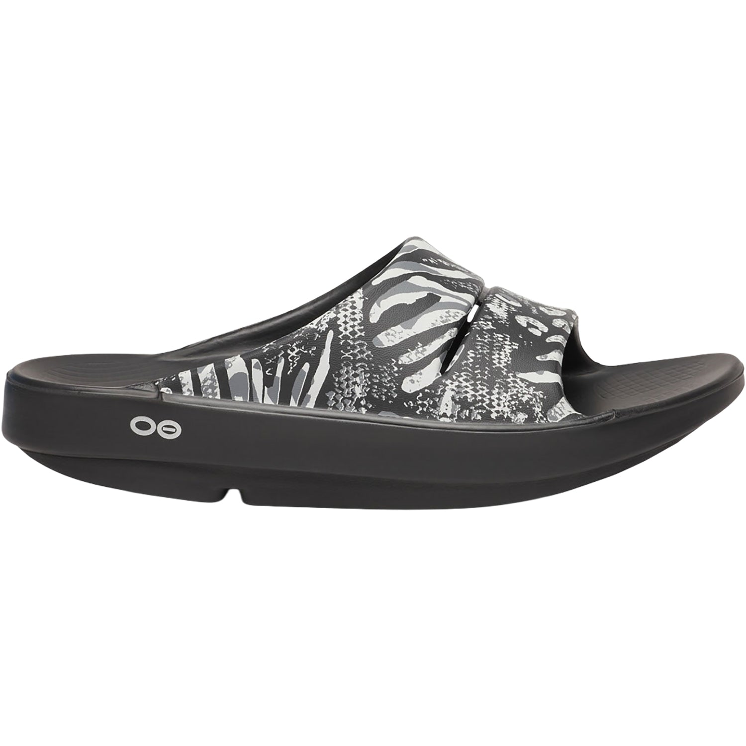 Unisex Oofos OOahh Limited Black Combo Camo – Footwear etc.