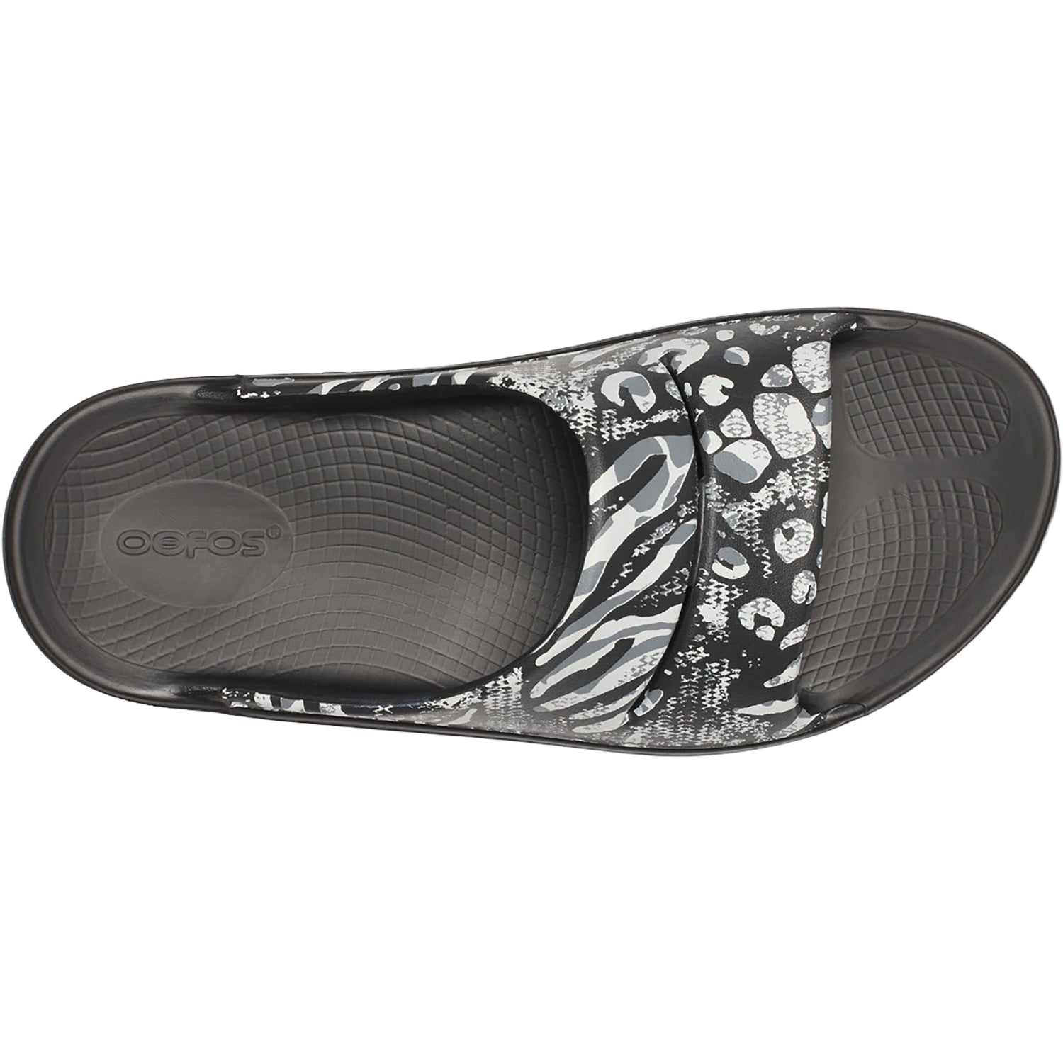 Unisex Oofos OOahh Limited Black Combo Camo – Footwear etc.