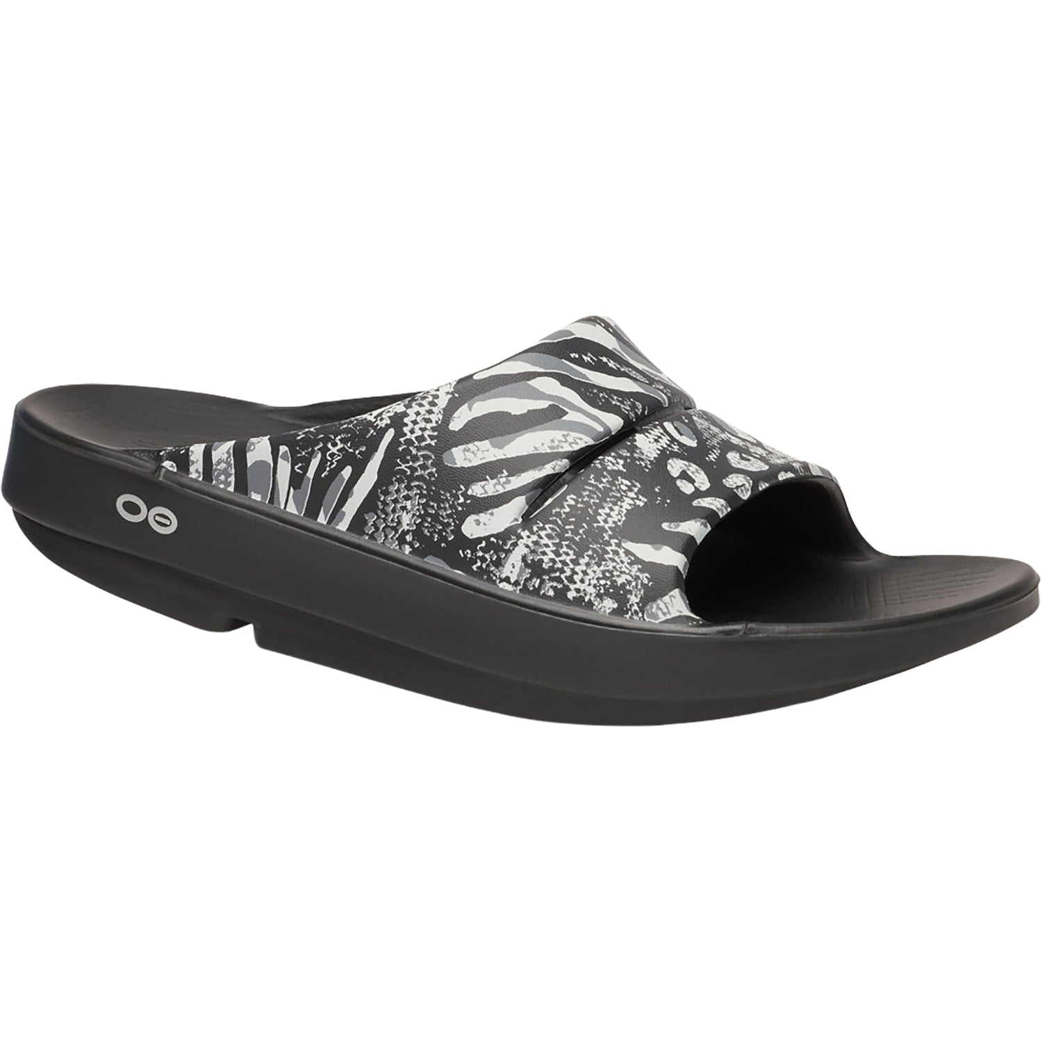 Unisex Oofos OOahh Limited Black Combo Camo – Footwear etc.