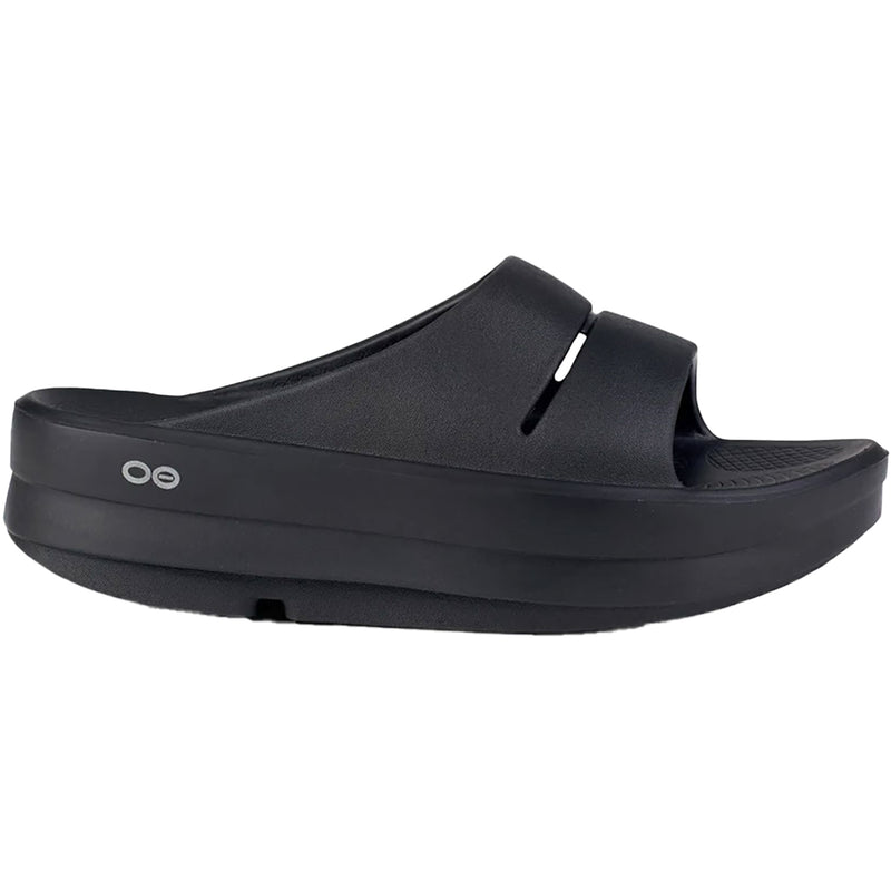 Women's OOFOs OOMega OOahh Black Synthetic