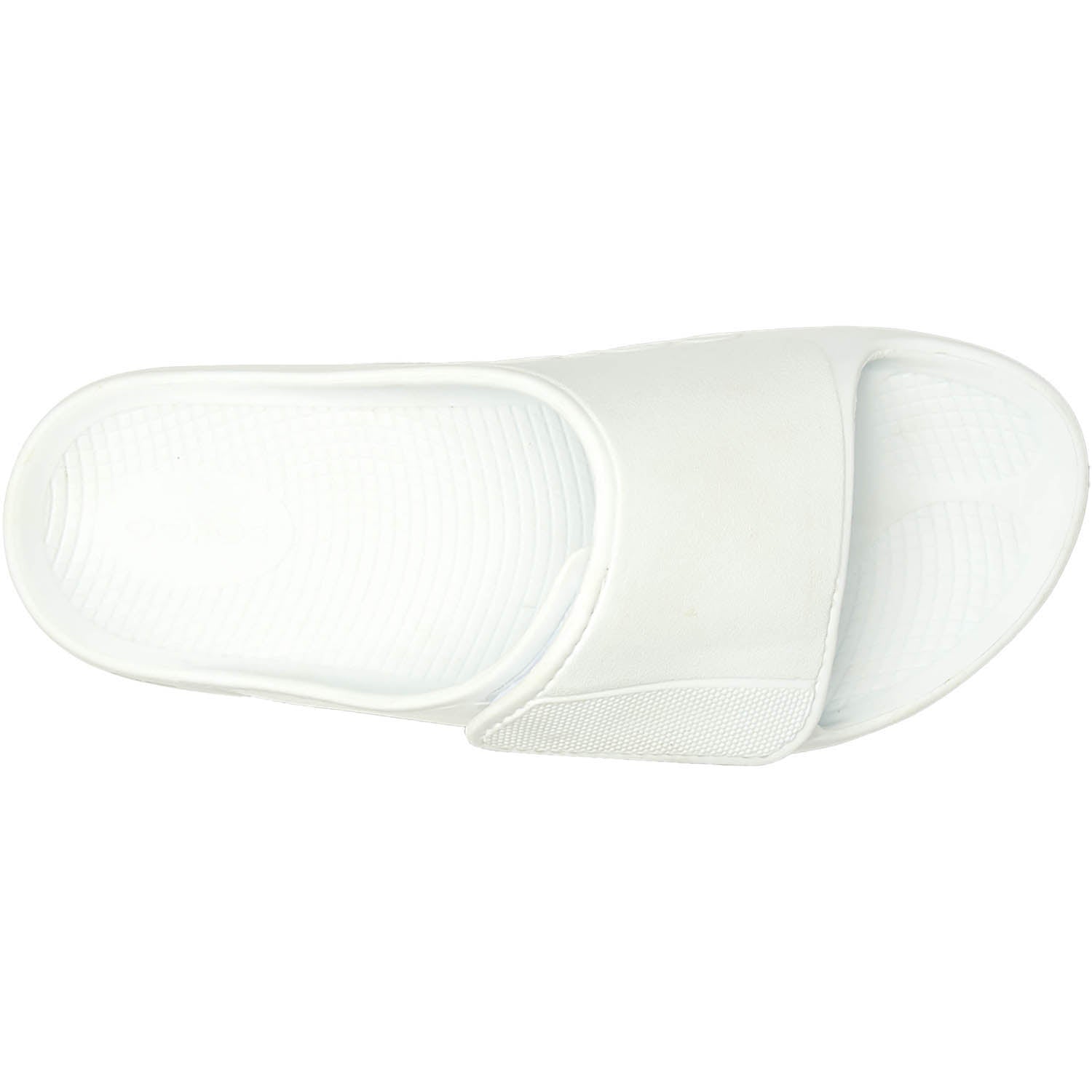 Unisex Oofos OOFOS OOahh Sport Flex Unisex Recovery Slide Sandals White White