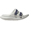 Unisex Hoka one one Unisex Hoka Ora Luxe White/Bellwether Blue White/Bellwether Blue Ariaprene