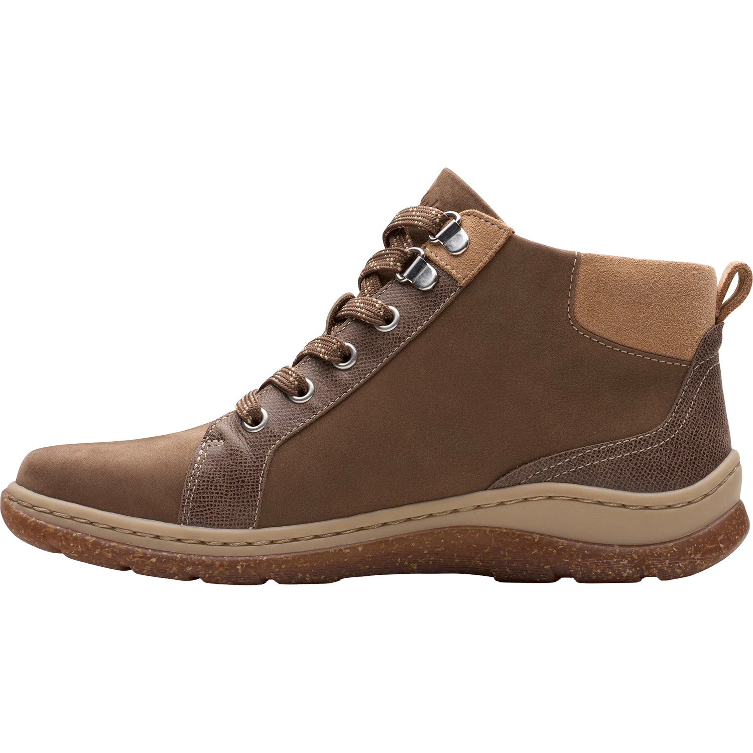 Womens Clarks Clarks Orlene Top Waterproof Women's Boots Dark Sand Nubuck Dark Sand Nubuck
