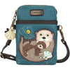 Womens Chala Chala Handbags Otter Cellphone Crossbody Handbag Turquoise Turquoise