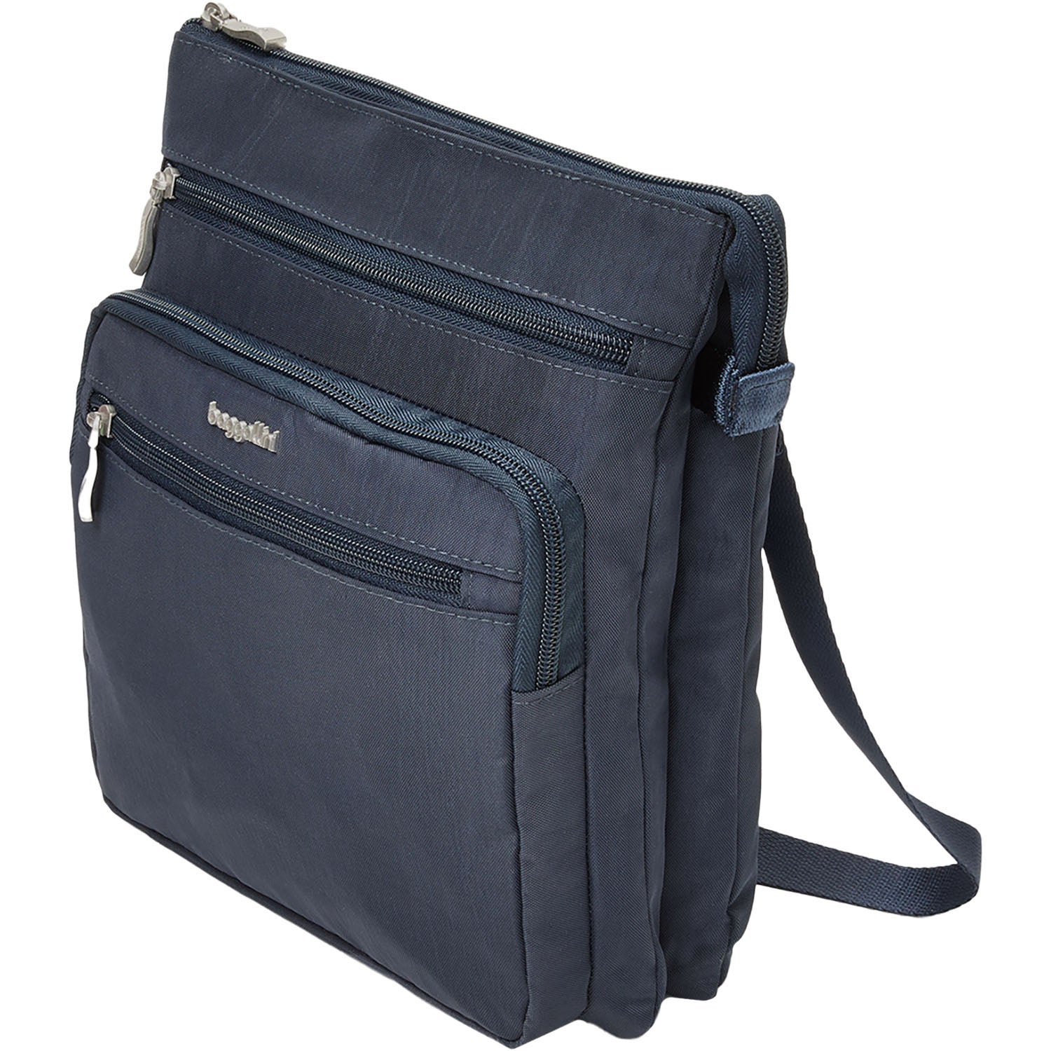 Womens Baggallini Baggallini Out and About Crossbody French Navy French Navy
