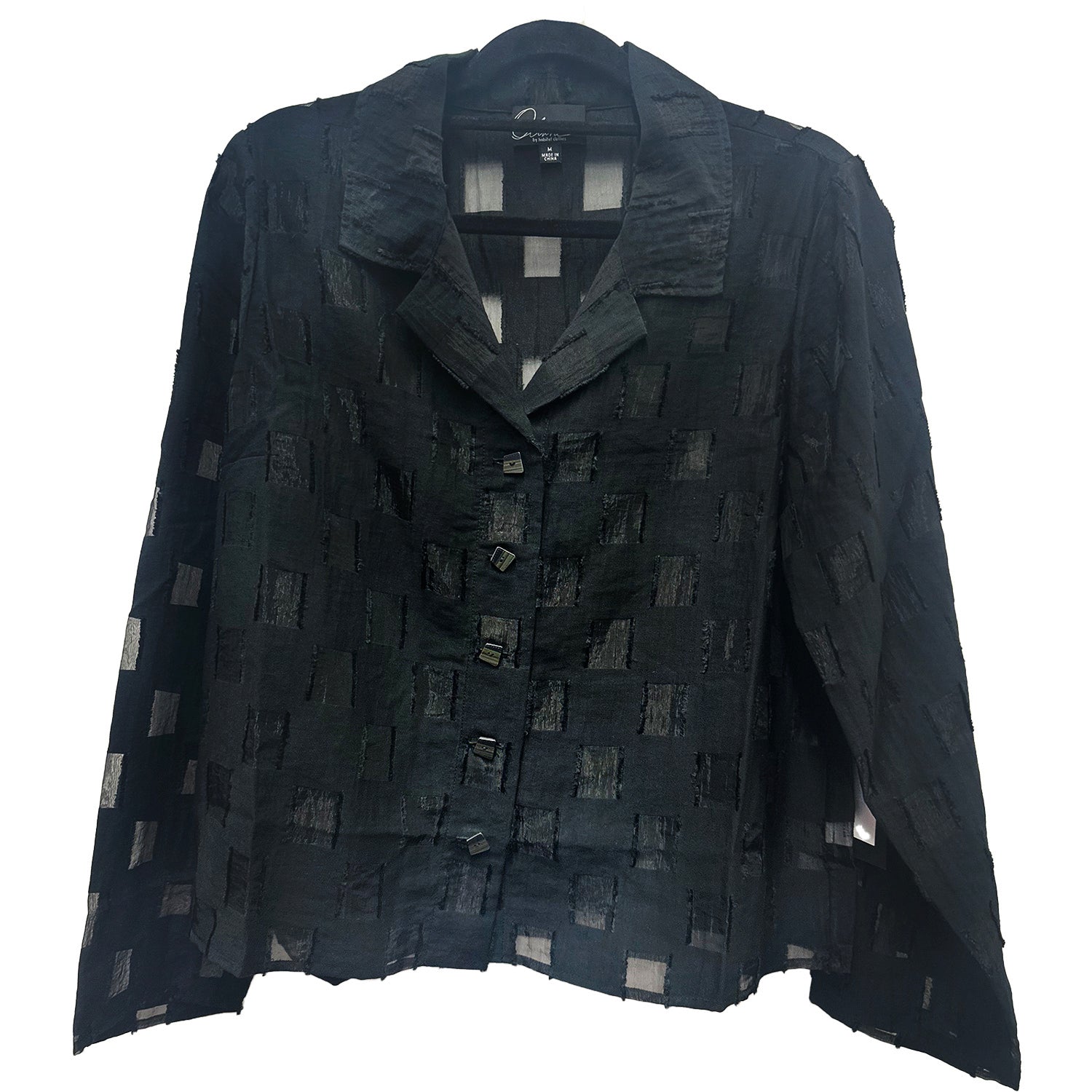 Womens Olivia by habitat Olivia by Habitat Outside the Box Jacket Women's Tops Long Sleeve Black Black