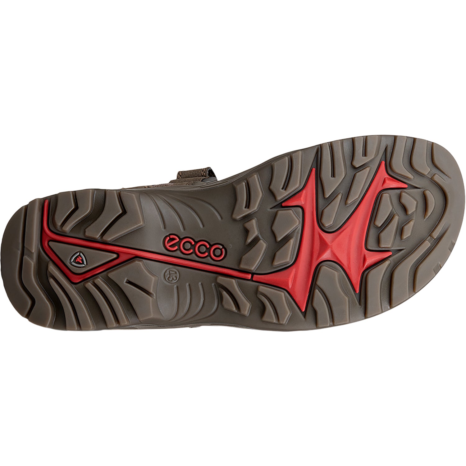 Mens Ecco ECCO Offroad Yucatan Men's Sandals Dark Clay Dark Clay