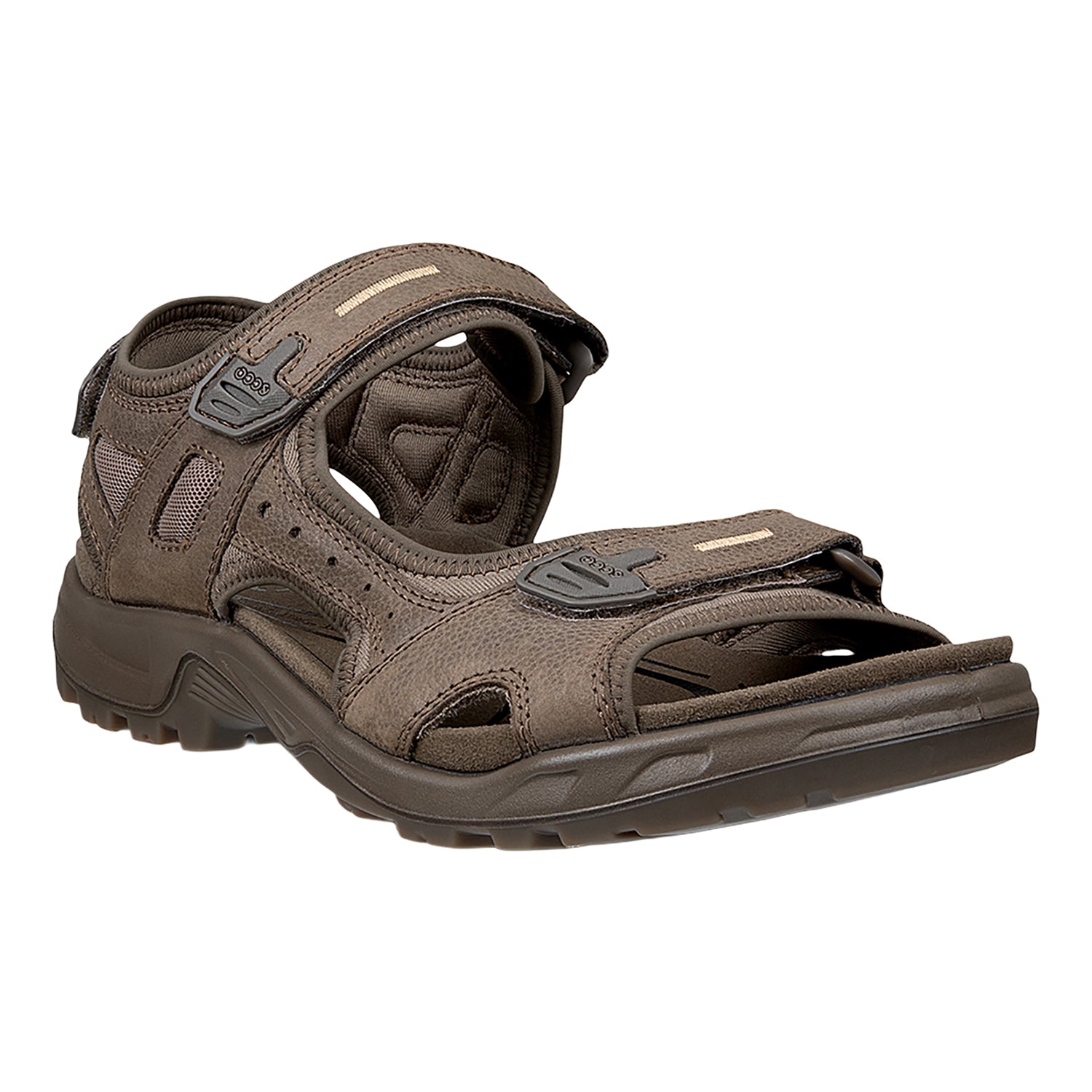 Mens Ecco ECCO Offroad Yucatan Men's Sandals Dark Clay Dark Clay