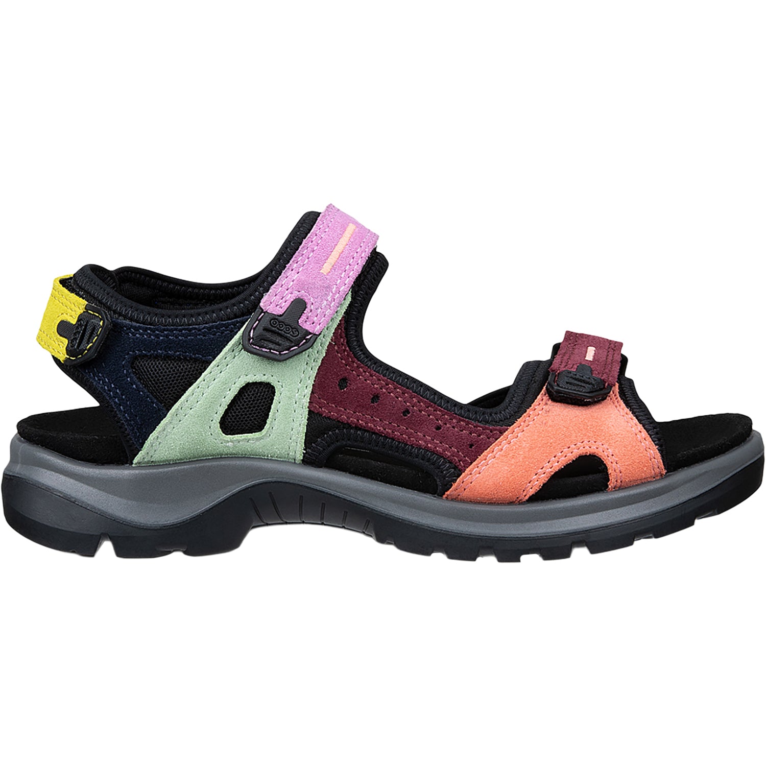 Womens Ecco ECCO Offroad Yucatan Women's Outdoor Sandals Multicolor Multicolor