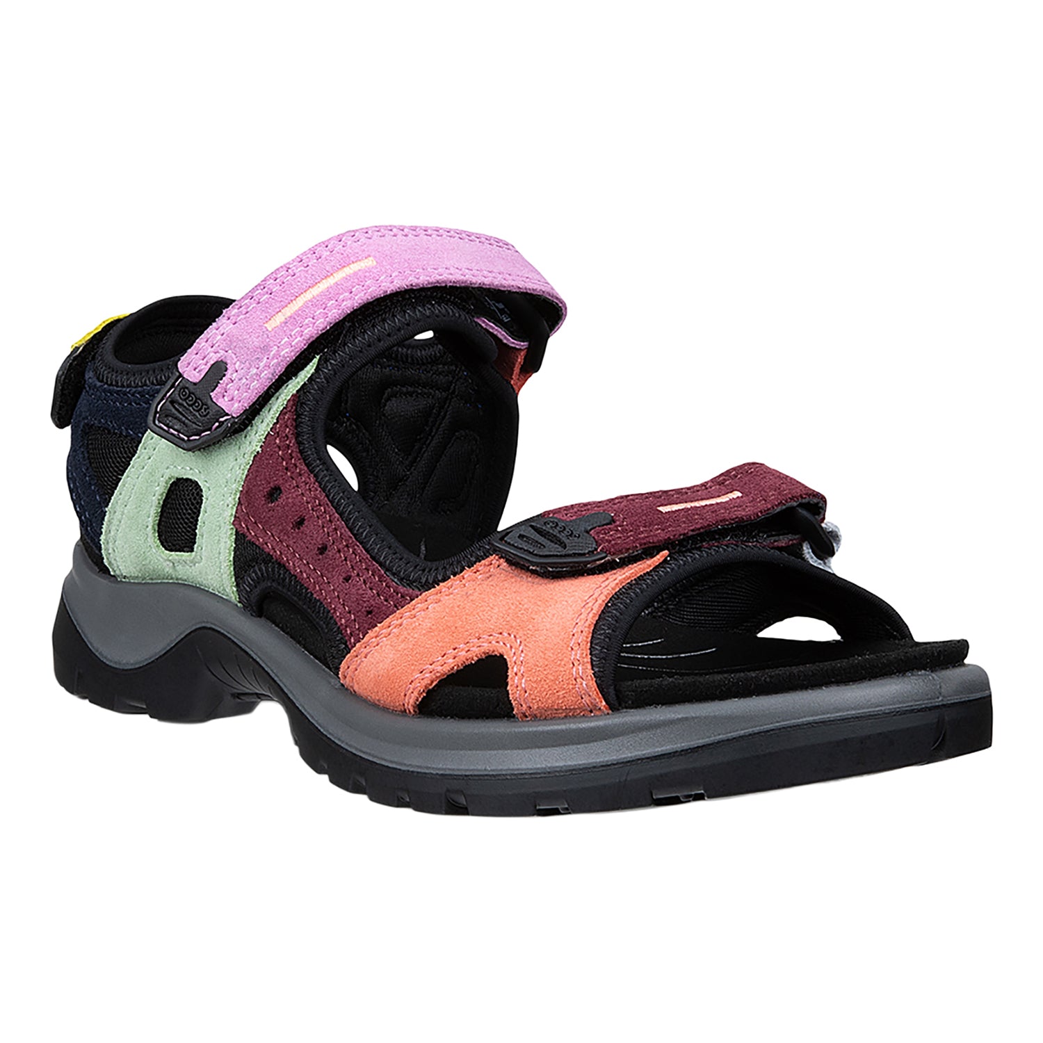 Womens Ecco ECCO Offroad Yucatan Women's Outdoor Sandals Multicolor Multicolor