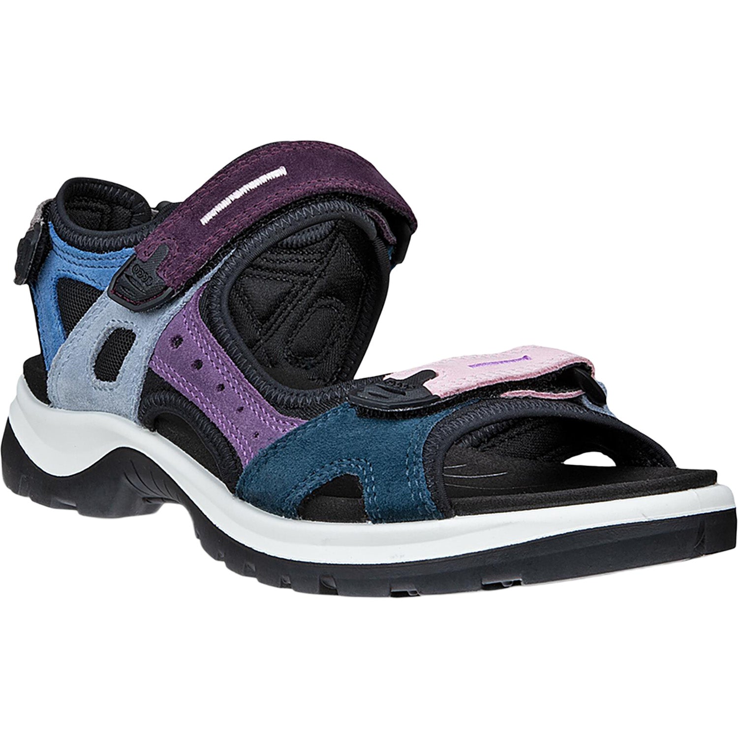 Womens Ecco ECCO Offroad Yucatan Women's Sandals Purple Multi Purple Multi