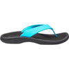 Womens Olukai Women's OluKai Ohana Turquoise/Onyx Synthetic Turquoise/Onyx Synthetic