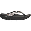 Womens Oofos OOFOS OOLala Limited Women's Recovery Slide Sandals Leopard Leopard