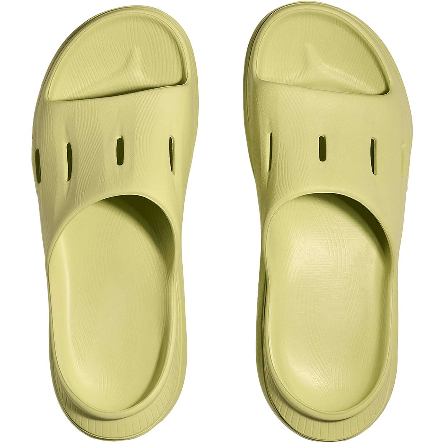 Womens Hoka one one Unisex Hoka Ora Recovery Slide 3 Honeydew/Honeydew Honeydew/Honeydew