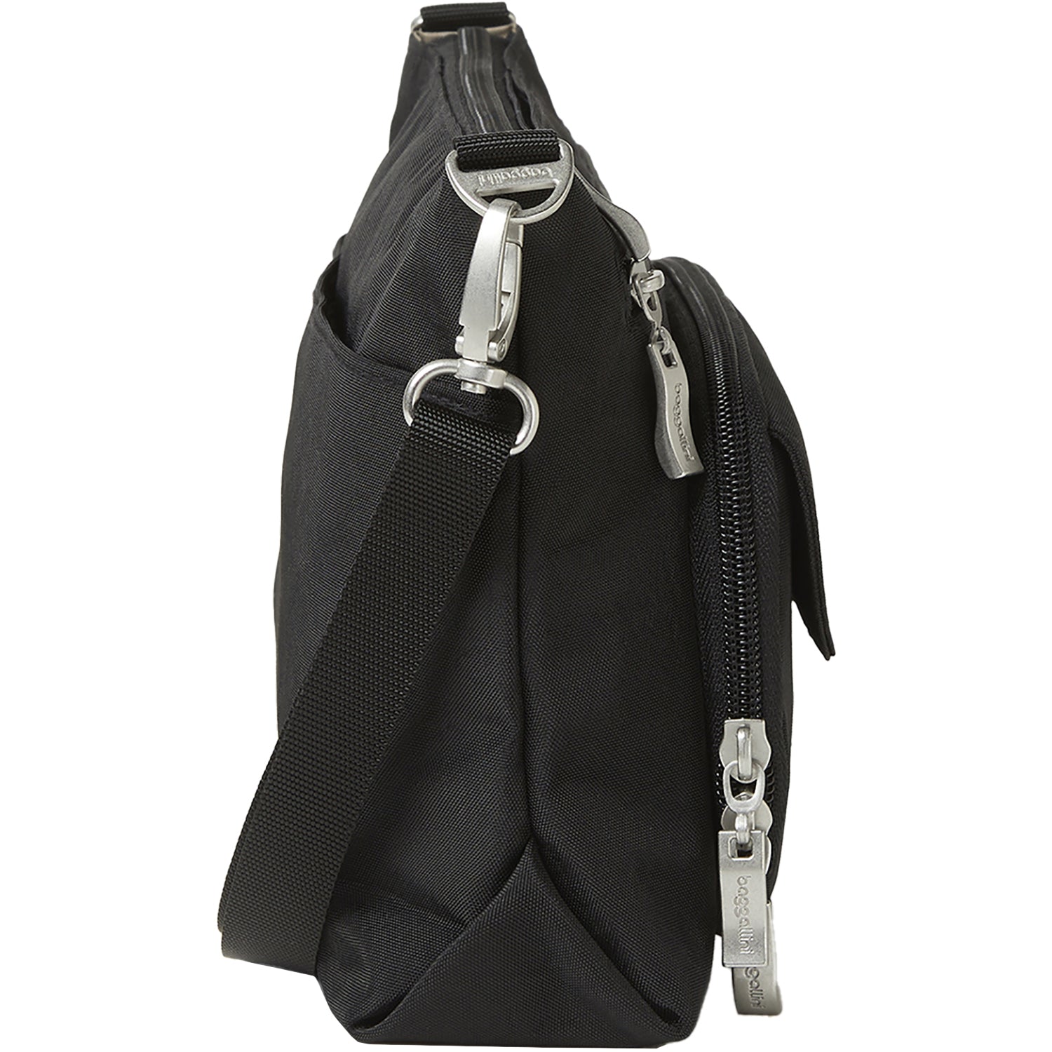 Womens Baggallini Baggallini Original Everyday Bag Black w/Sand Lining Black w/Sand Lining