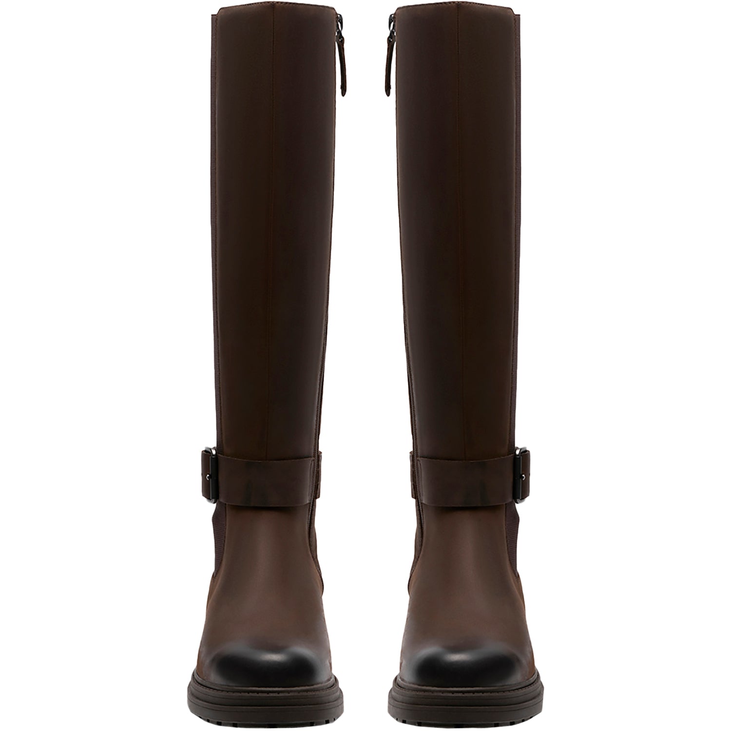 Womens Clarks Women's Clarks Orinoco3 Tall Dark Brown Leather Dark Brown Leather