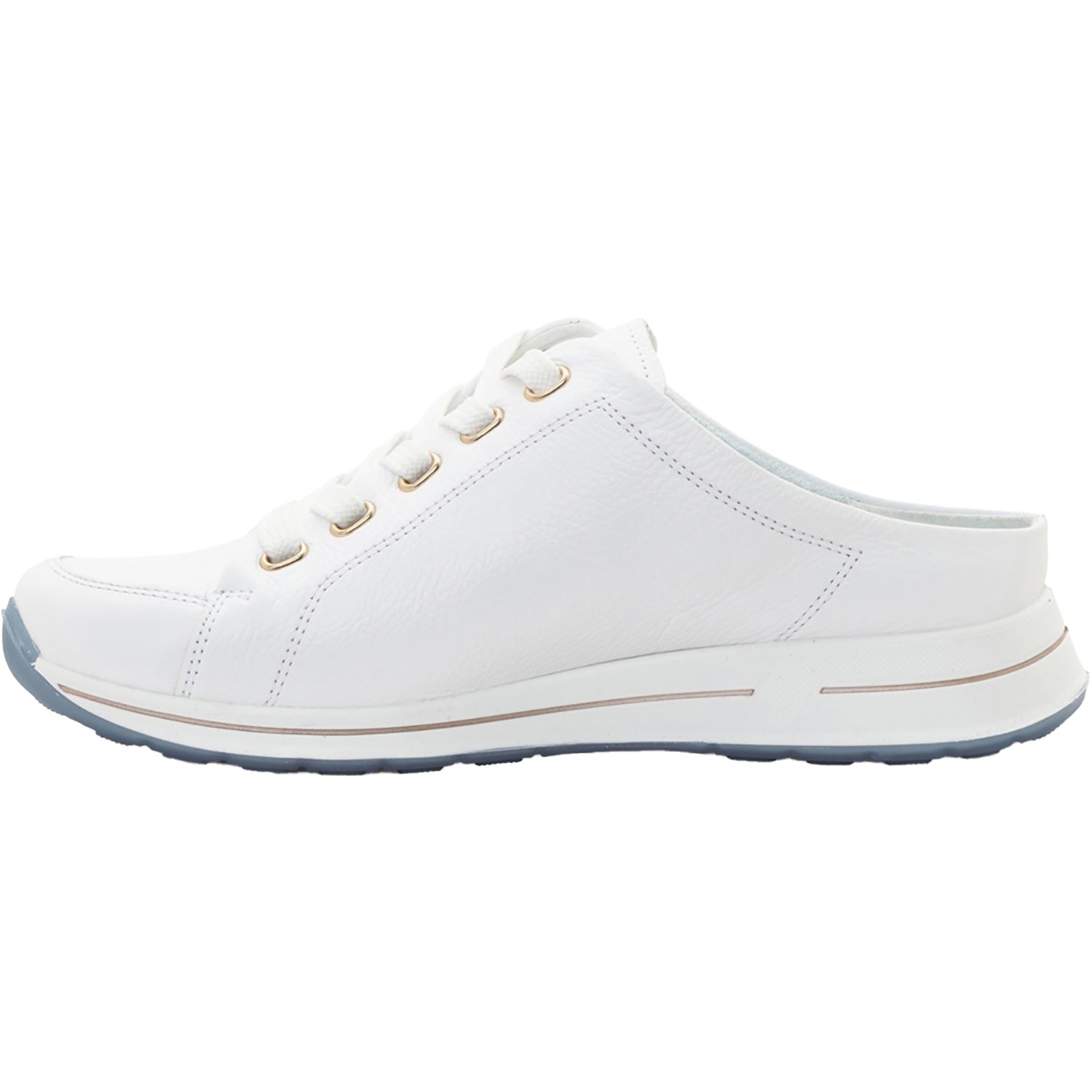 Womens Ara shoes Ara Orlando Women's Slip Ons Sporty White Calf Leather White Calf Leather
