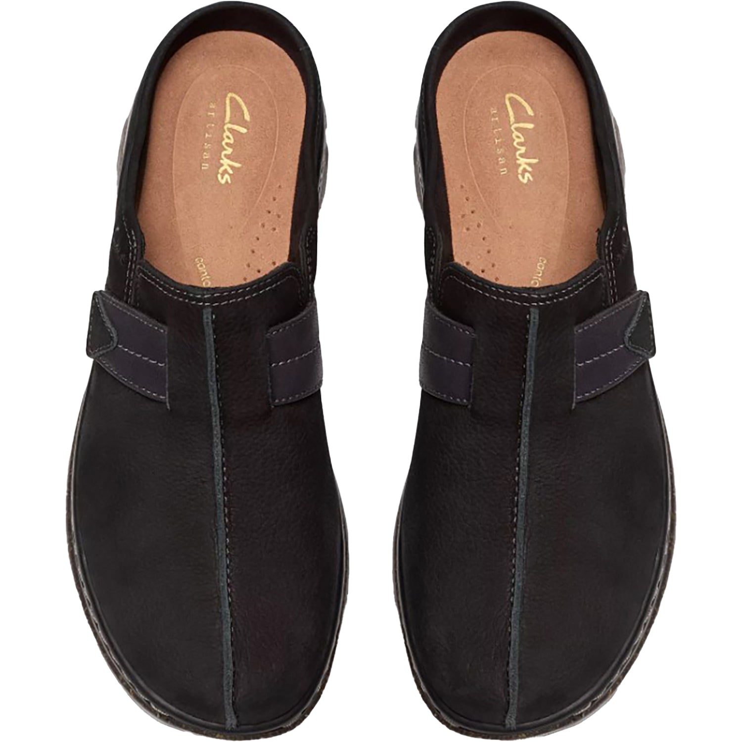 Clarks Back Womens Clarks Clarks Orlene Clog Women's Open Back Clogs Black Nubuck ...