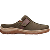 Womens Clarks Clarks Orlene Clog Women's Open Back Clogs Olive Combi Nubuck Olive Combi Nubuck