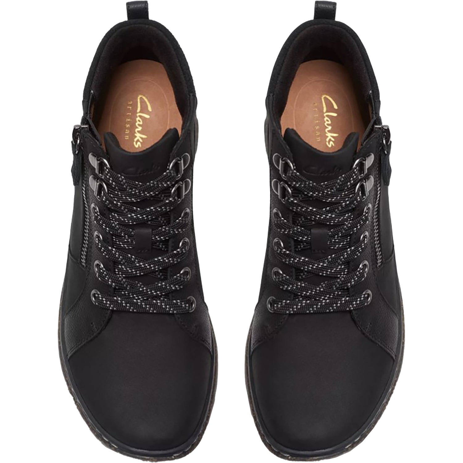 Womens Clarks Clarks Orlene Top Waterproof Women's Boots Black Leather Black Leather