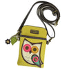  Chala Chala Owl Cellphone Crossbody Handbag Mustard Mustard