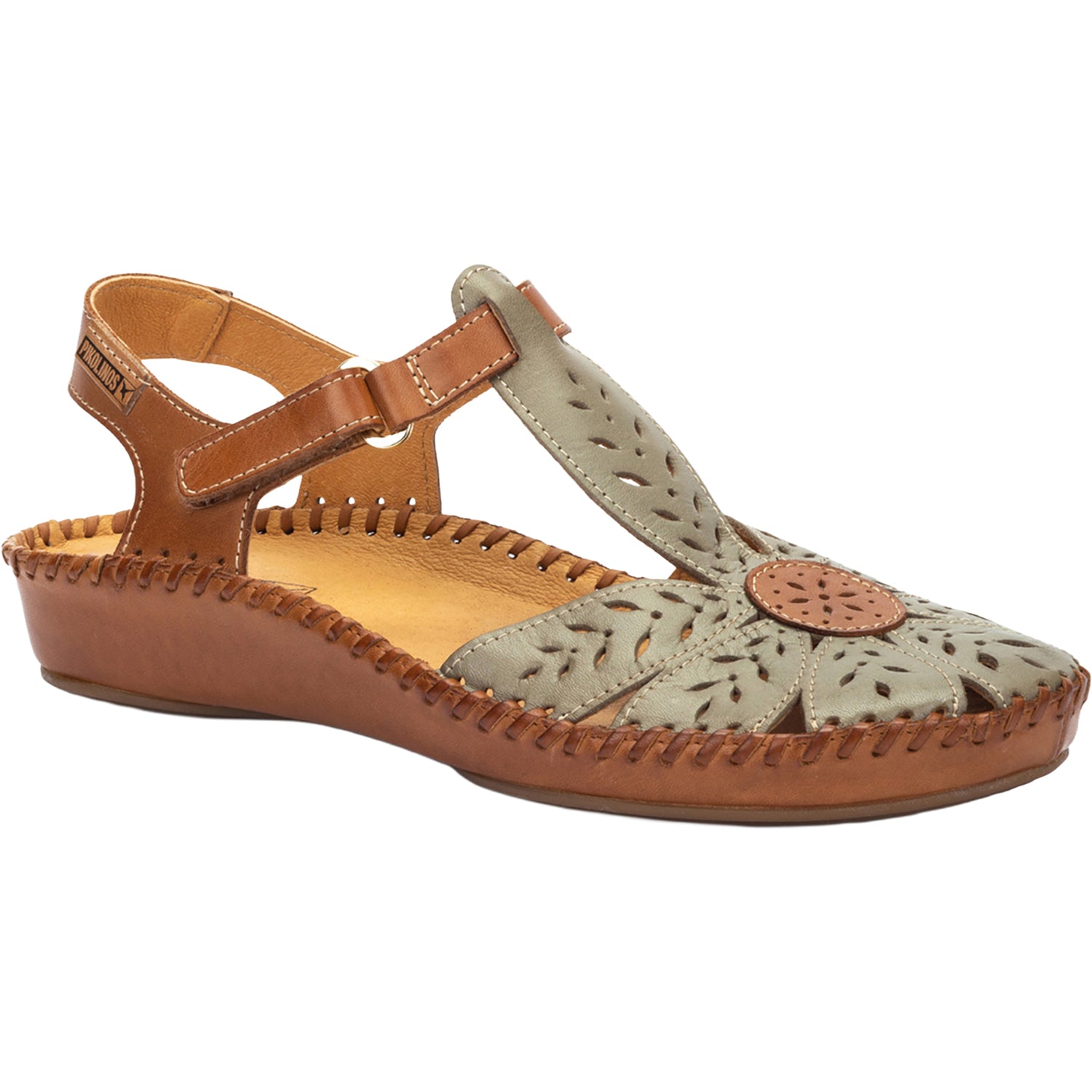 Womens Pikolinos Pikolinos P Vallarta 655-0841C1 Women's Mary Jane Traditional Sage Sage