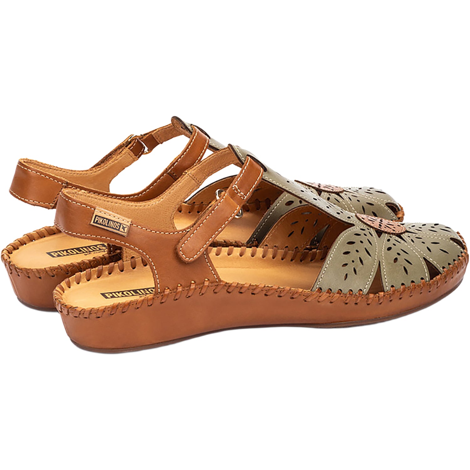 Womens Pikolinos Pikolinos P Vallarta 655-0841C1 Women's Mary Jane Traditional Sage Sage