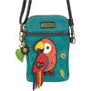 Womens Chala Chala Handbags Parrot Cellphone Crossbody Handbag Turquoise Turquoise