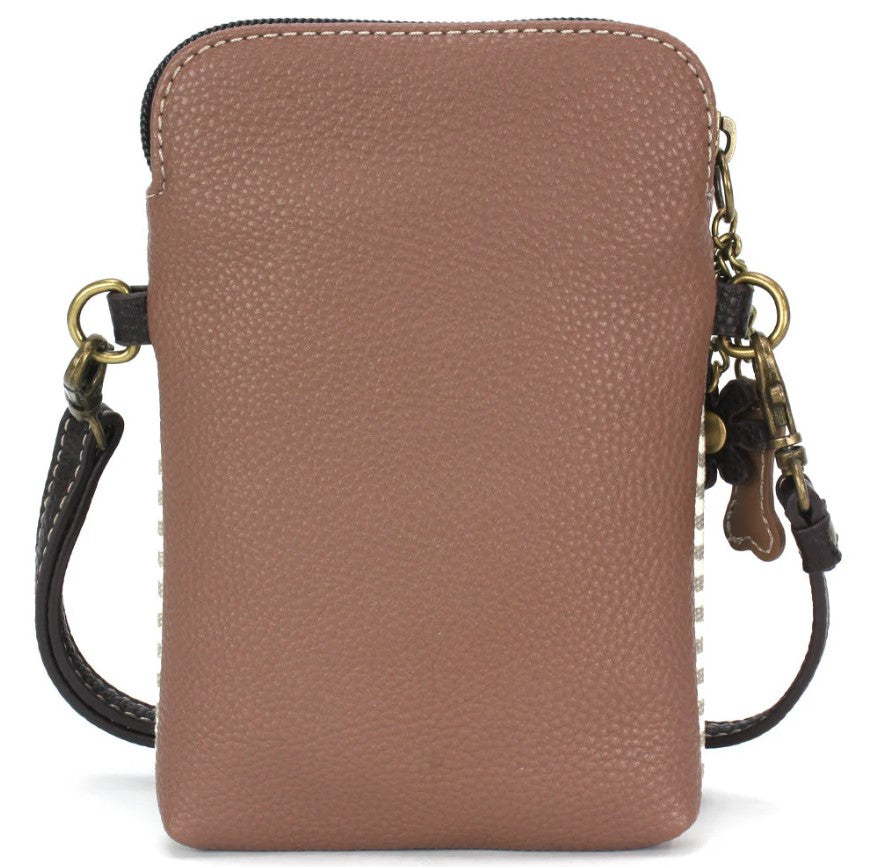 Chala Chala PaWaterproofrint Cell Phone Crossbody Handbag Gray Stripe Gray Stripe