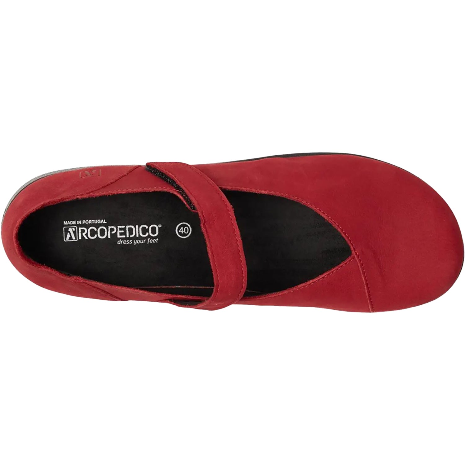 Womens Arcopedico Arcopedico Pico Women's Mary Jane Traditional Melog Red Melog Red