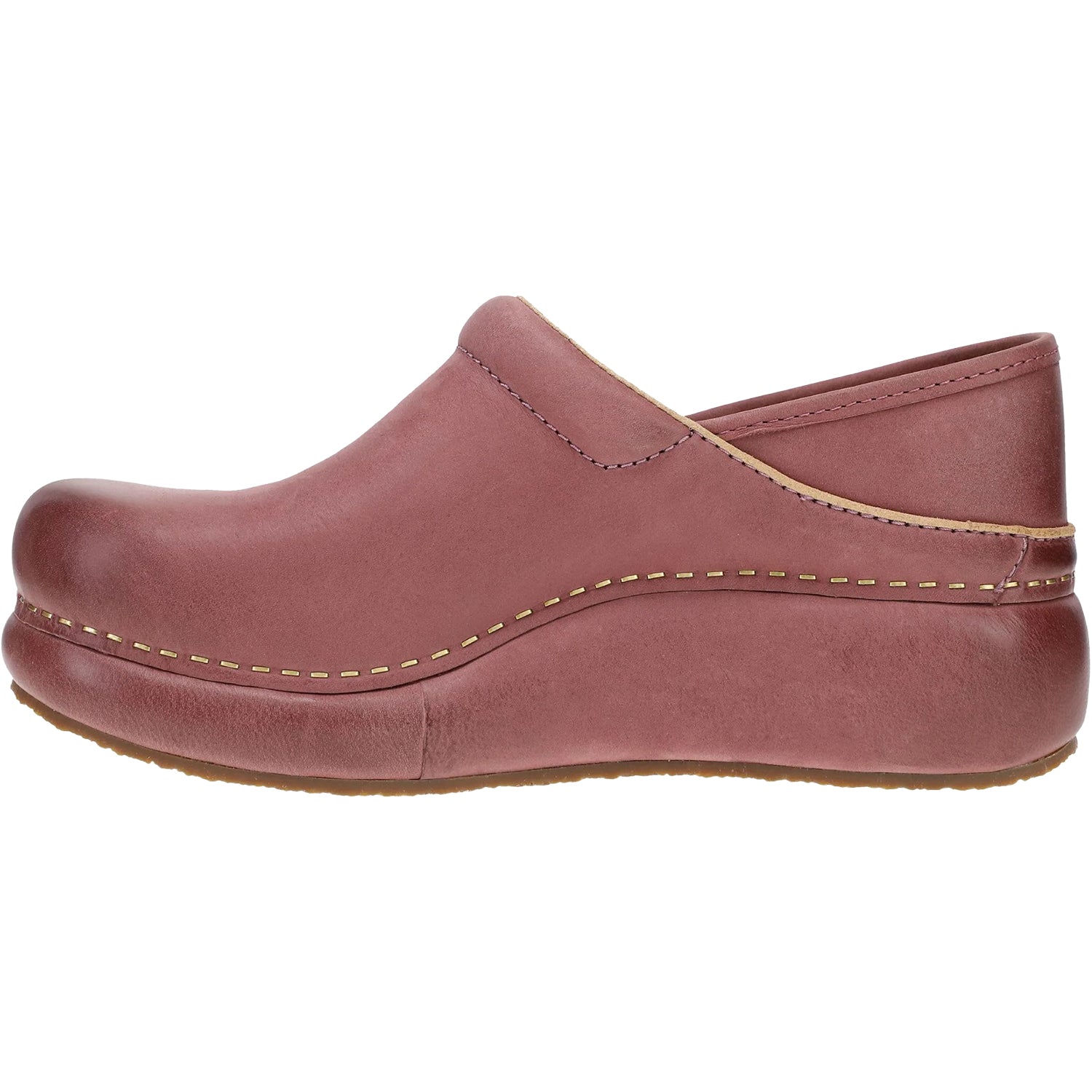 Womens Dansko Dansko Platform Pro Women's Clogs Rose Burnished Nubuck Rose Burnished Nubuck