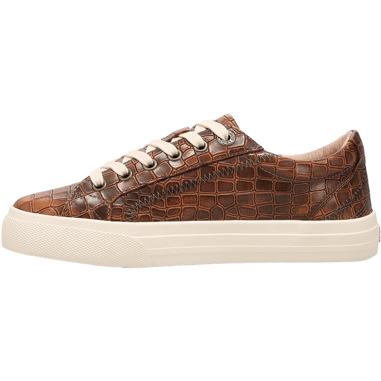 Womens Taos Taos Plim Soul Lux Women's Sporty Lace Up Shoes Brown Croco Brown Croco