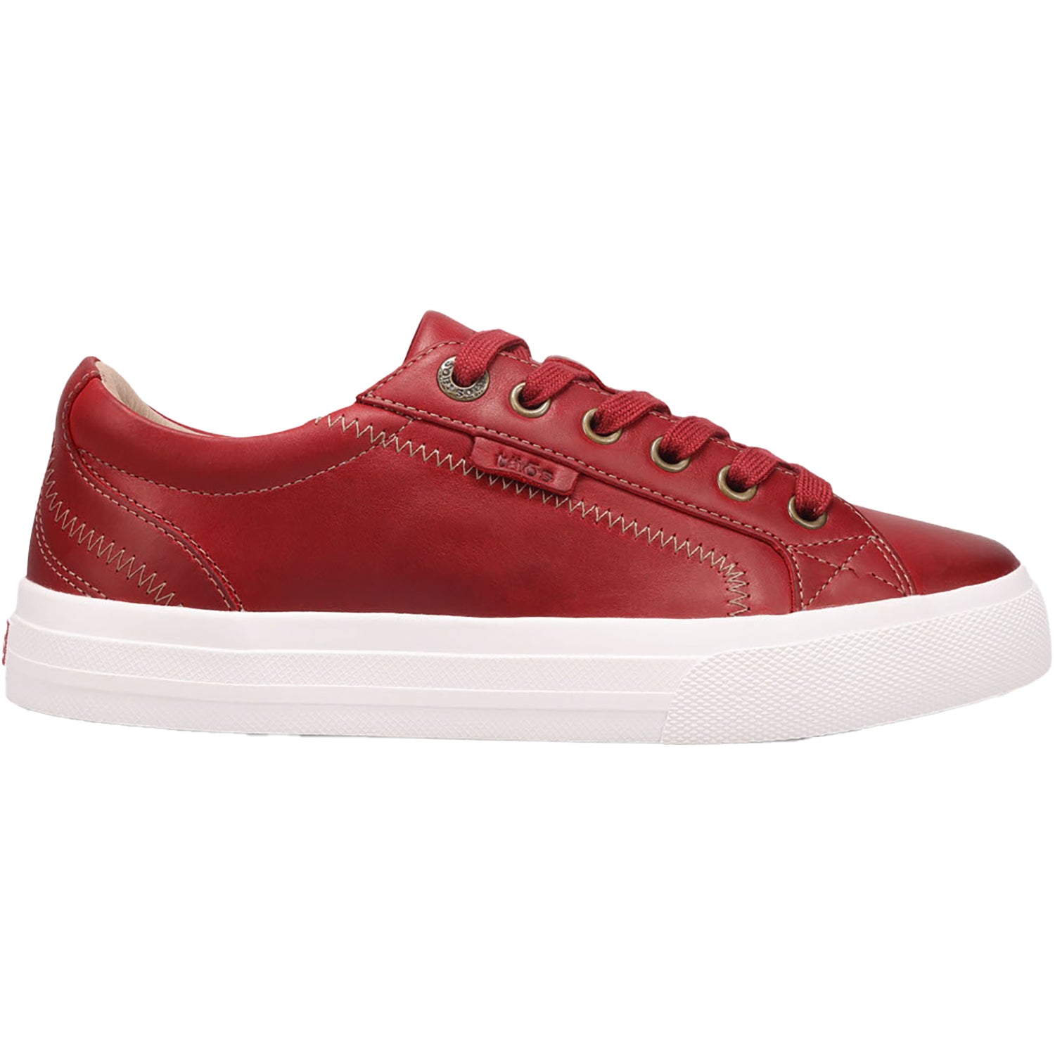 Womens Taos Women's Taos Plim Soul Lux Red Leather Red Leather