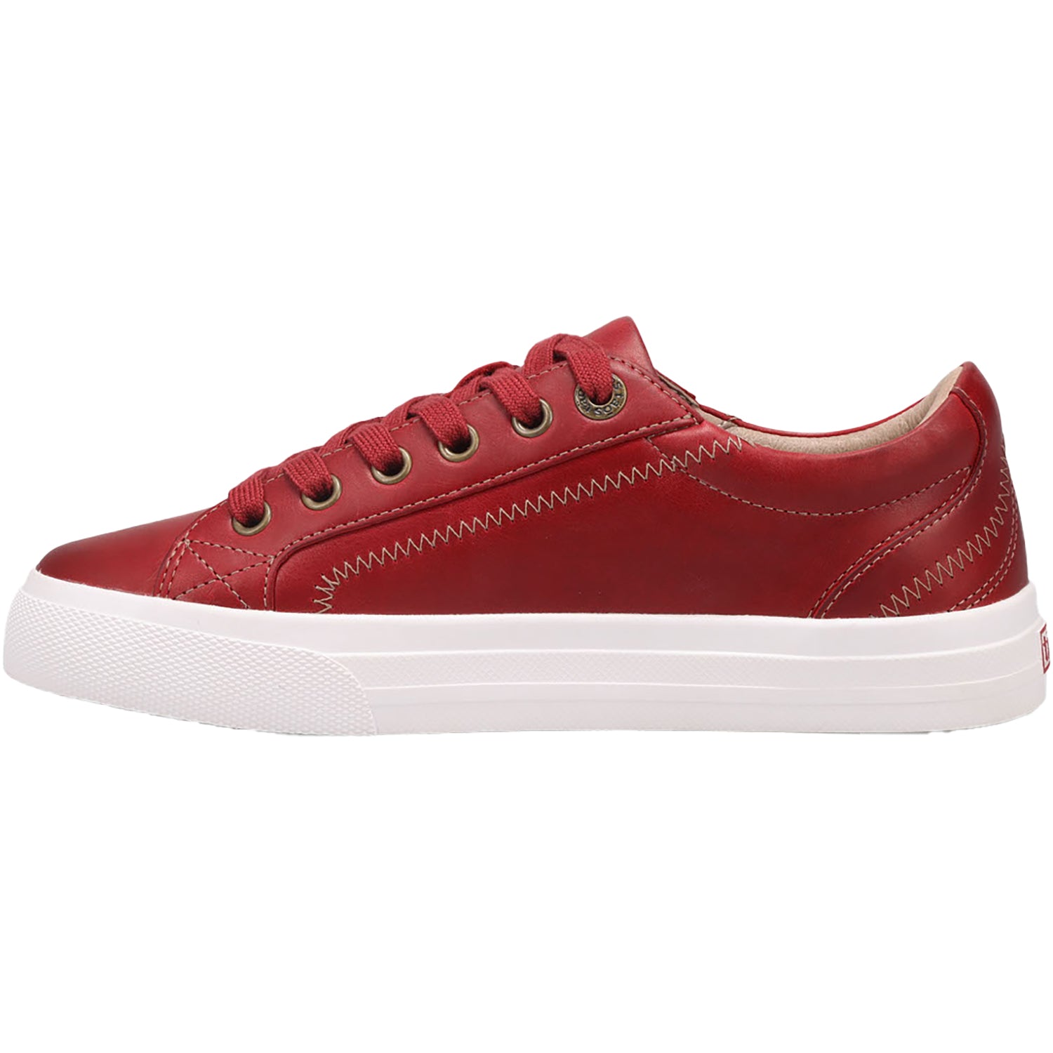 Womens Taos Women's Taos Plim Soul Lux Red Leather Red Leather