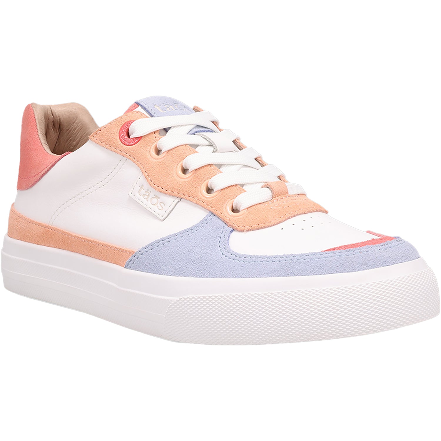 Womens Taos Taos Pop Soul Women's Sporty Lace Up Shoes Peach/Coral Multi Peach/Coral Multi