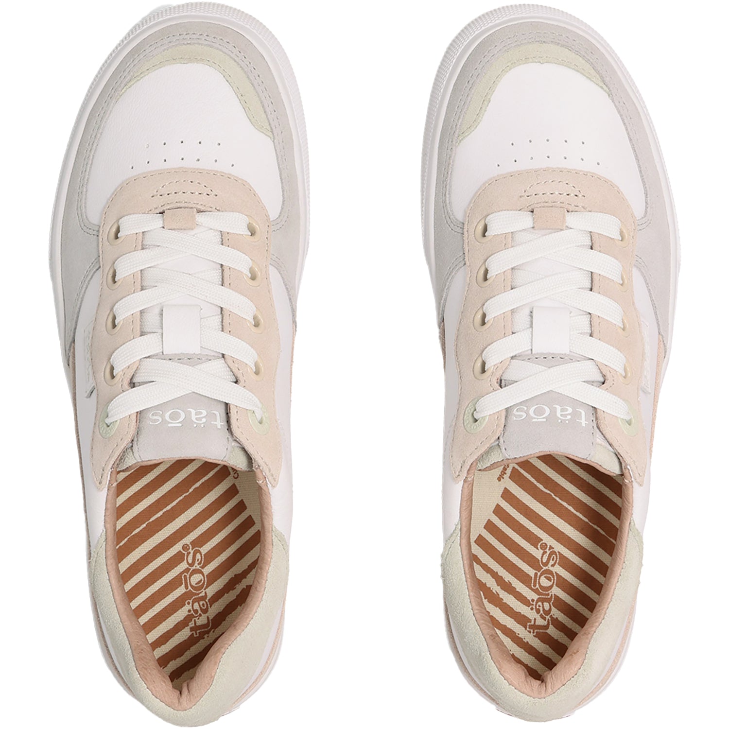 Womens Taos Taos Pop Soul Women's Lace Up Shoes Sand/Ice Multi Sand/Ice Multi