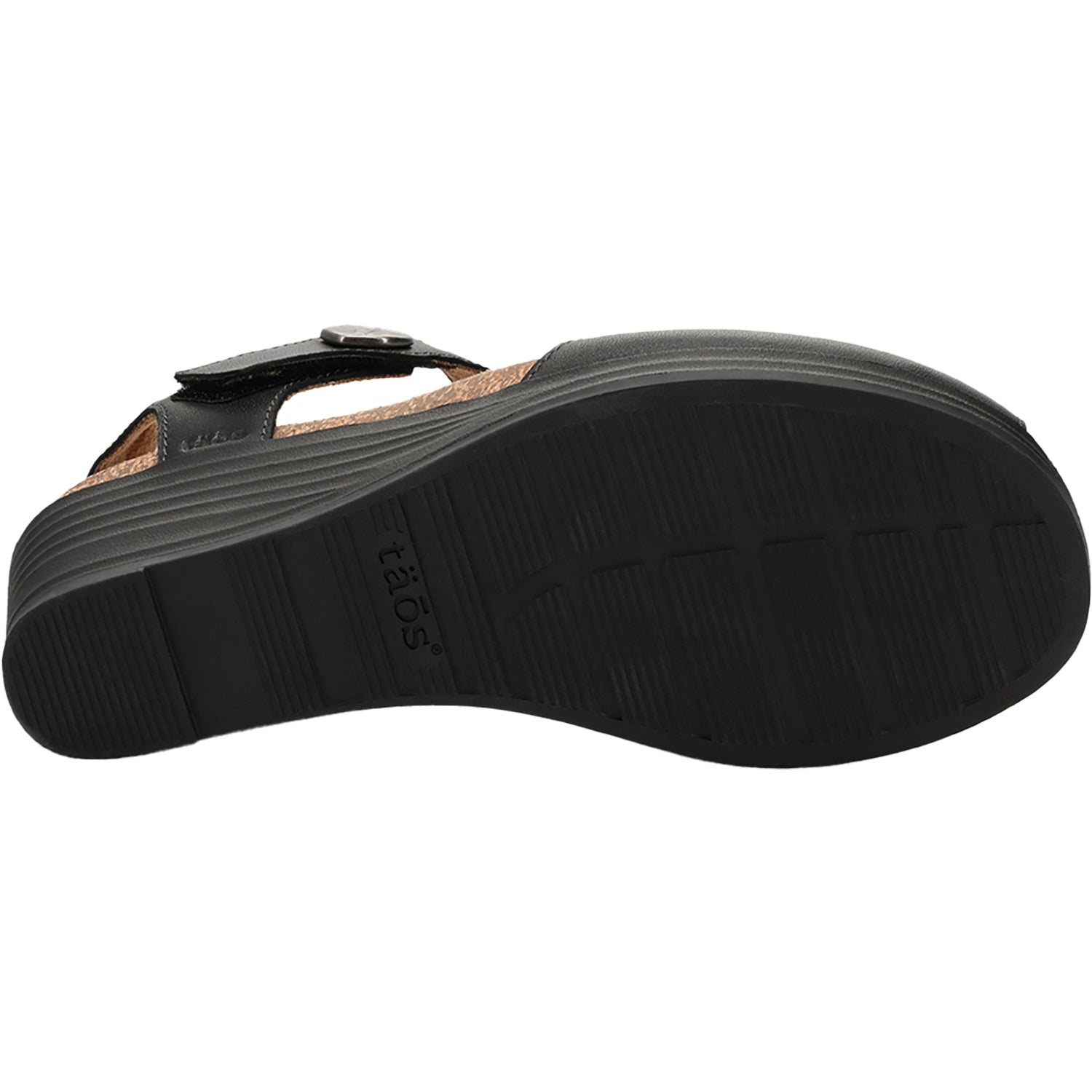 Womens Taos Taos Promise Women's Wedge Sandals Black Black