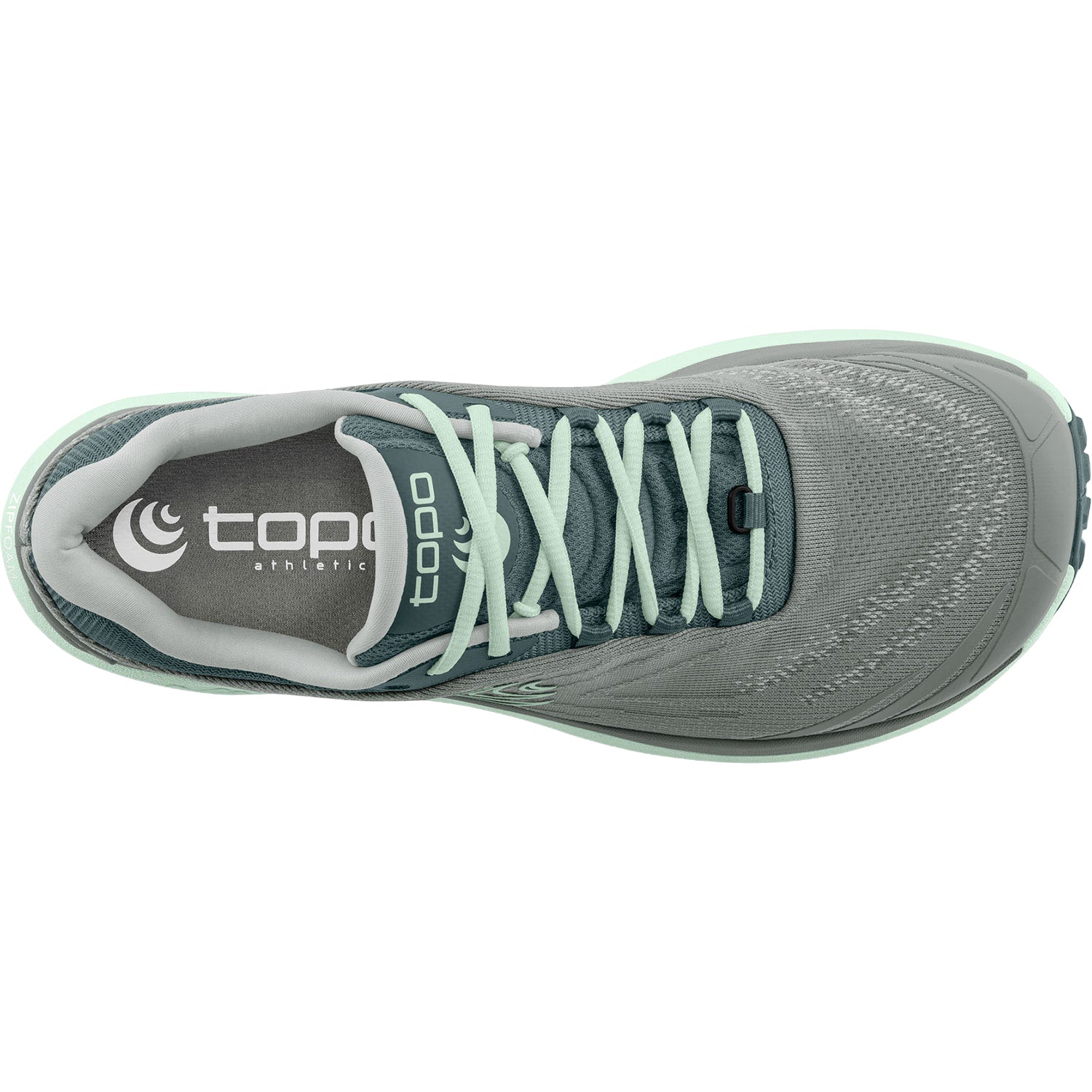 Womens Topo Women's Topo Pursuit 2 Grey/Mint Grey/Mint