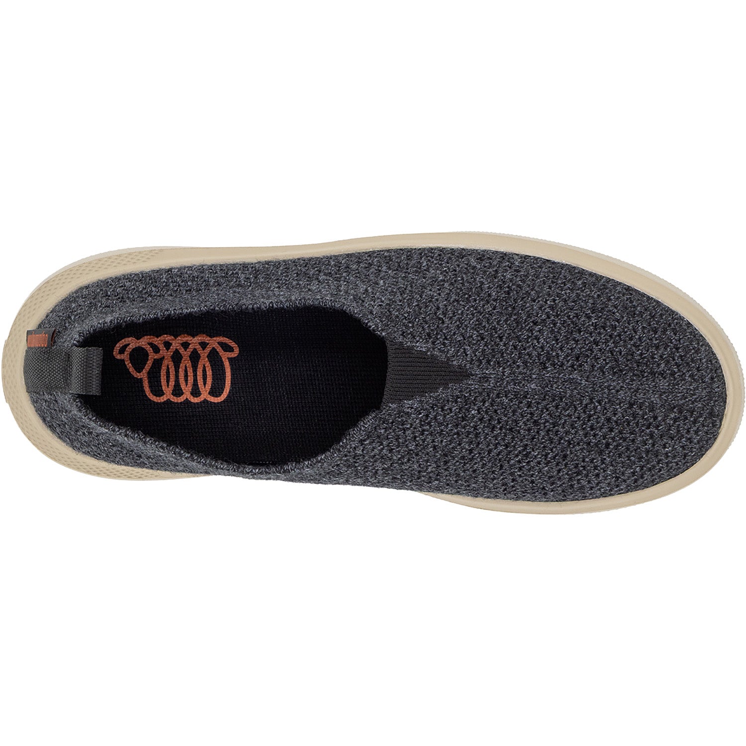 Unisex Woolloomooloo Woolloomooloo Paddo Scuff Unisex Casual Slip-Ons Black Black