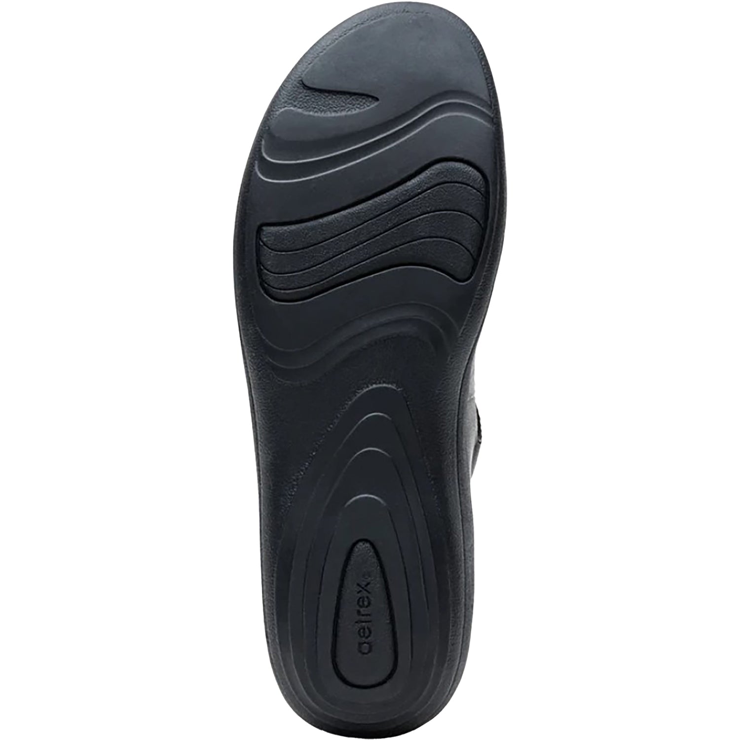 Womens Aetrex Aetrex Paisley Women's Mary Janes Black Leather Black Leather