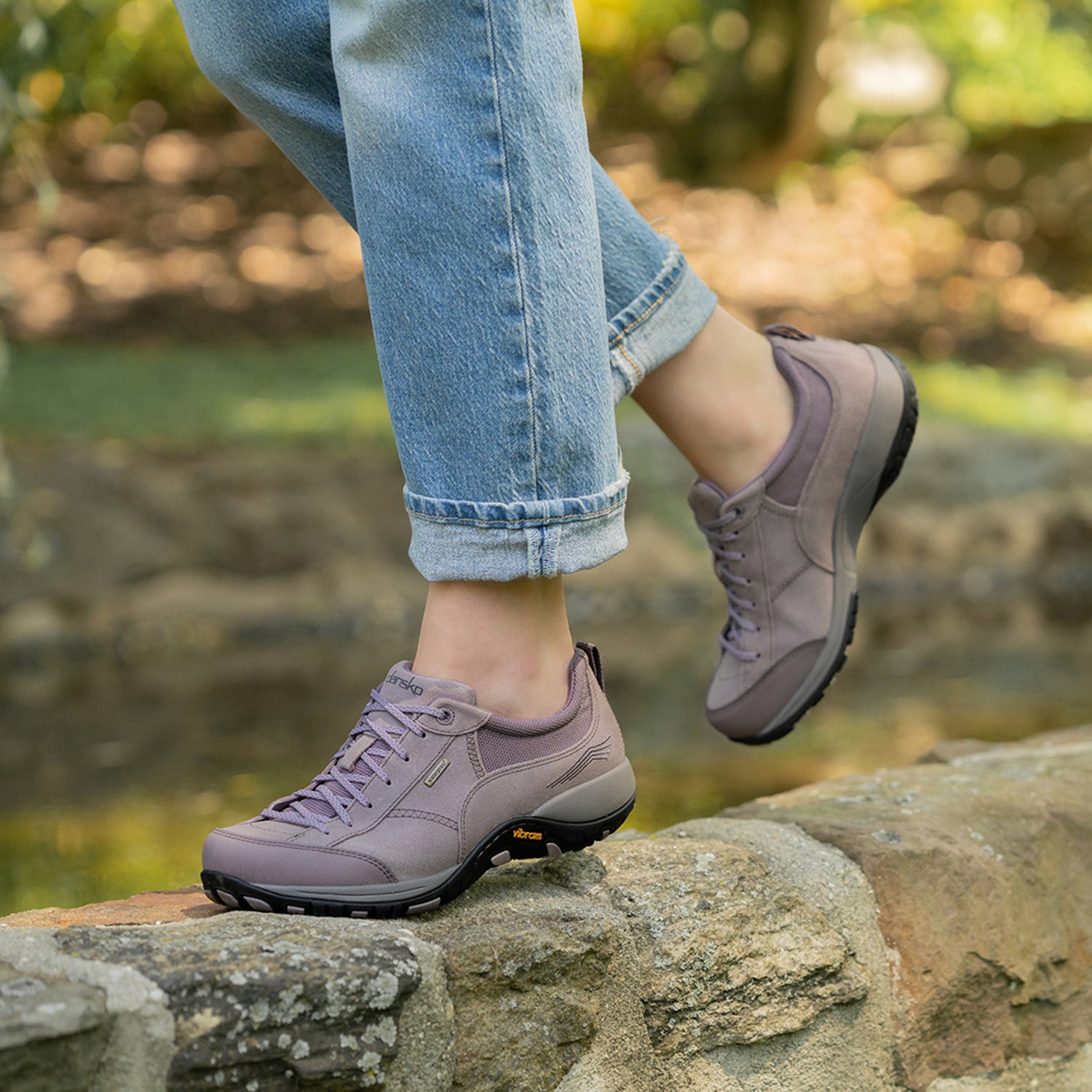 Womens Dansko Dansko Paisley Women's Athletic Shoes Trail Hiking Shoes Dusty Lilac Waterproof Dusty Lilac Waterproof