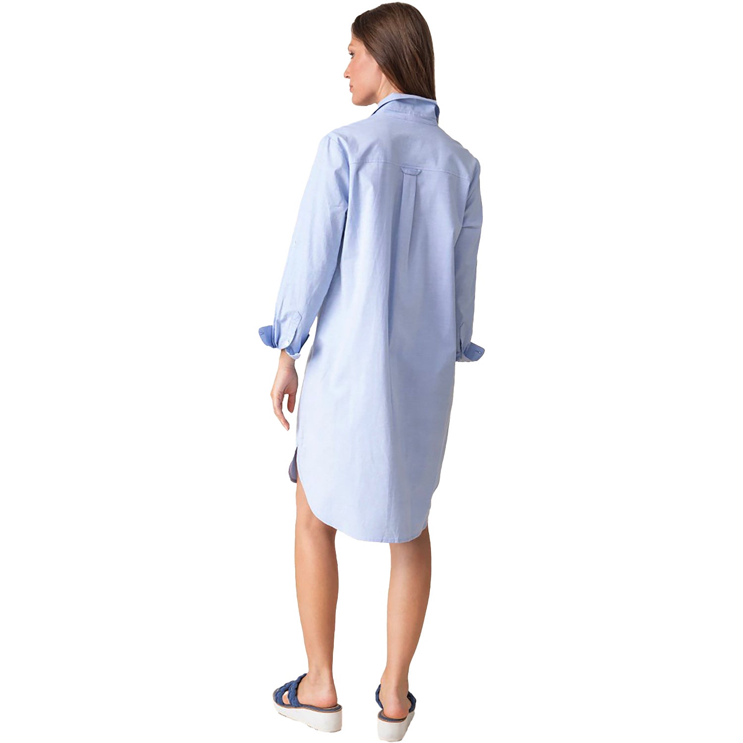 Womens Habitat Habitat Perfect Travel Cafe Dress Women's Dresses Oxford Blue Oxford Blue