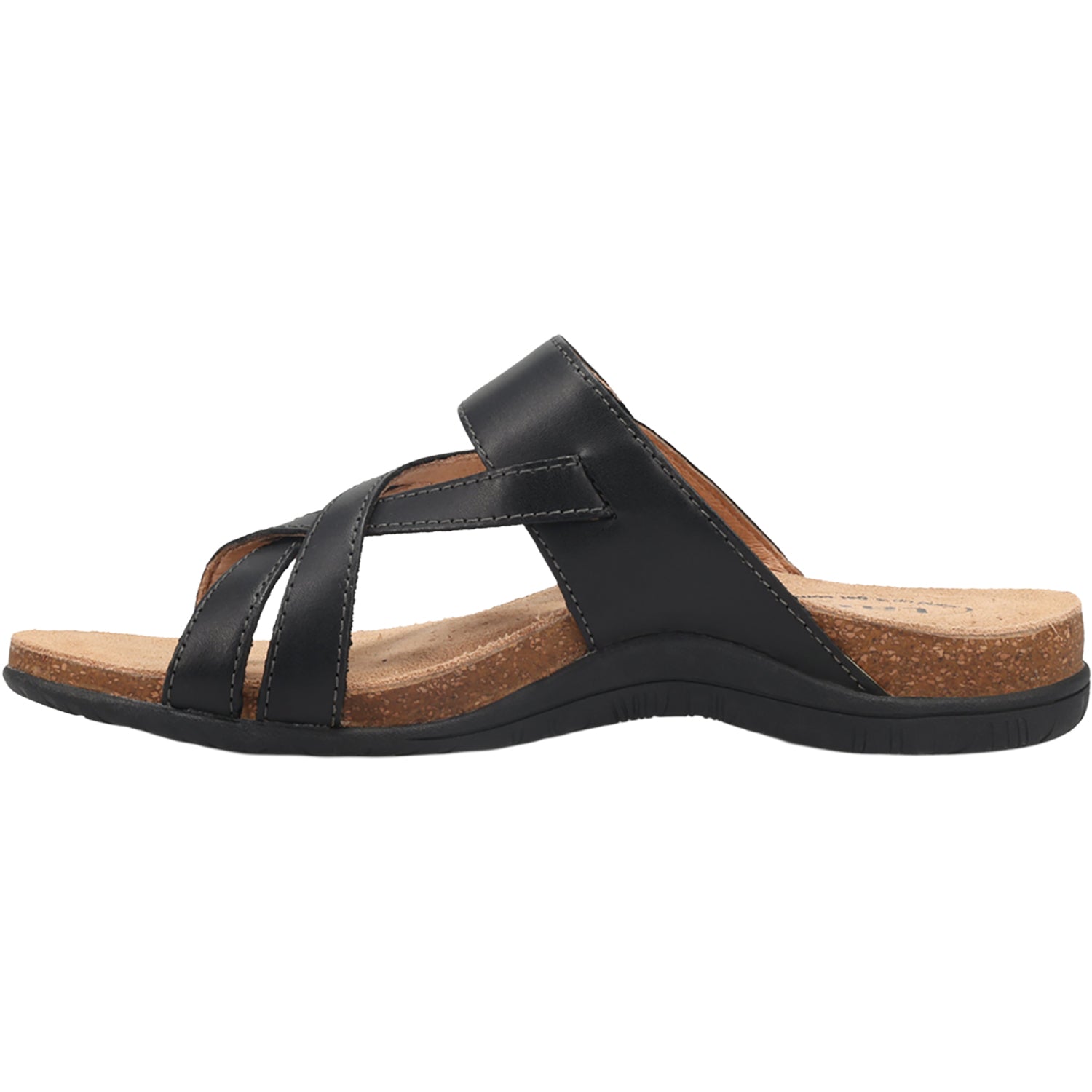 Womens Taos Taos Perfect Women's Thong Sandals Black Leather Black Leather