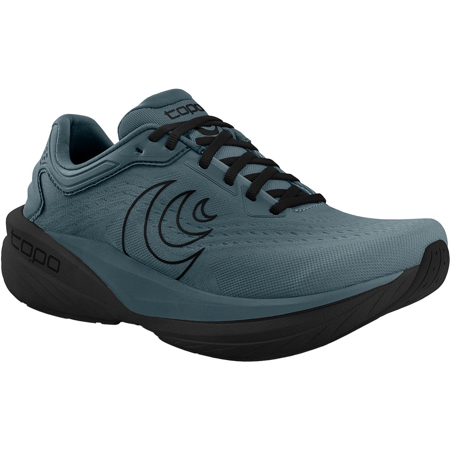 Mens Topo Topo Phantom 4 (Neutral Support) Men's Athletic Shoes Topo Stone/Black Stone/Black